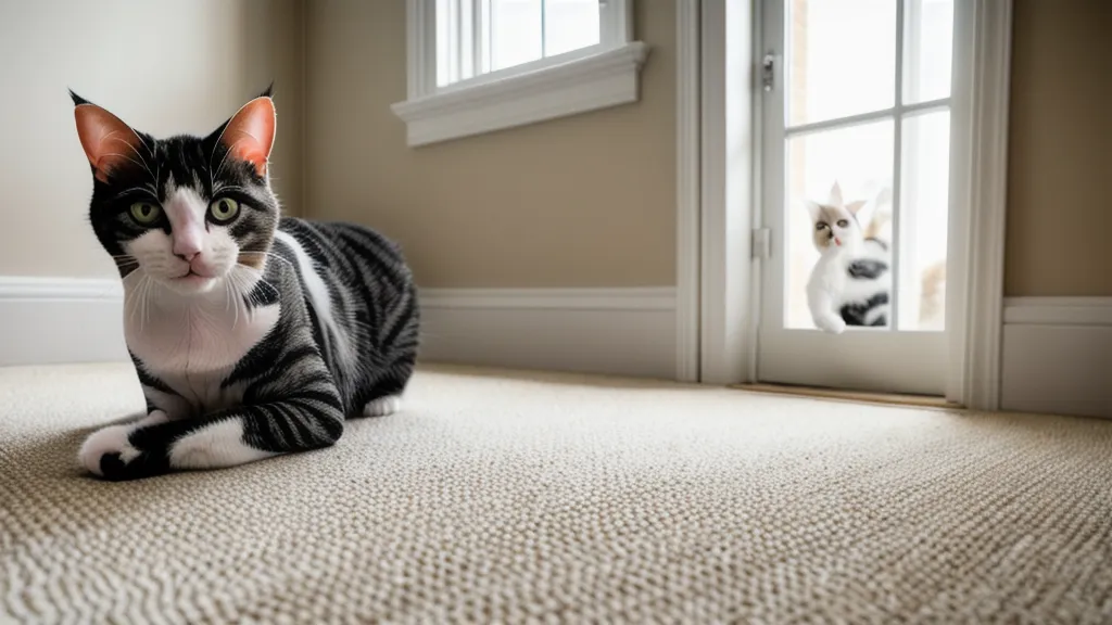 Texture fine d'une litière végétale adaptée aux chats souffrant d'arthrose.