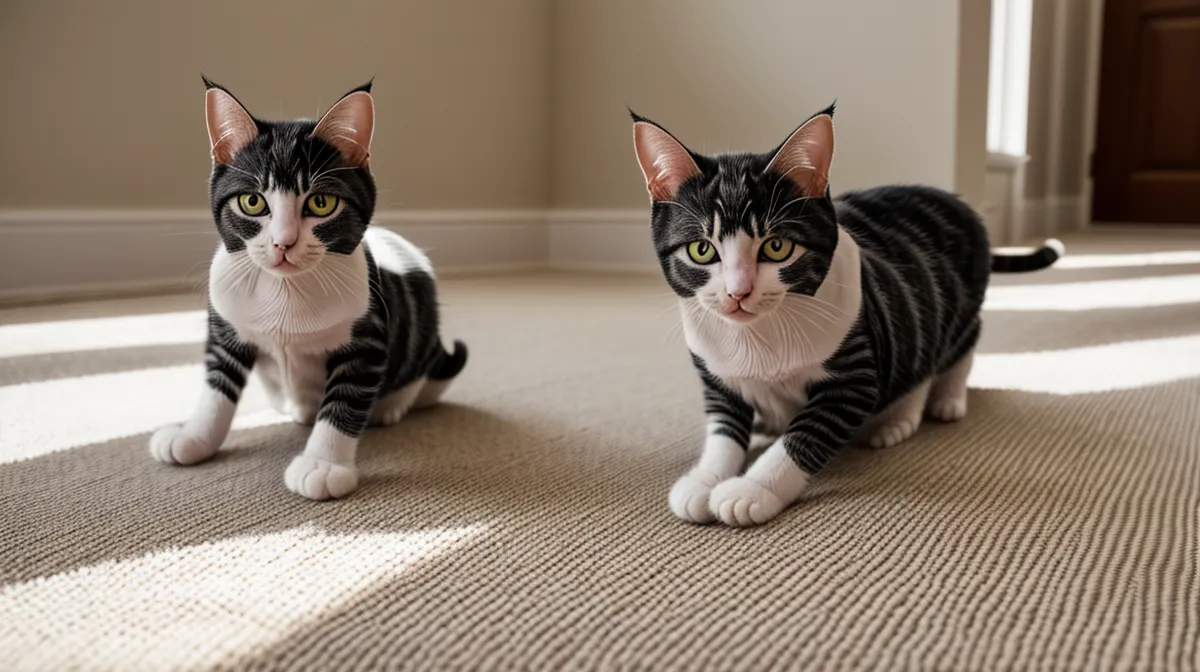 Chat griffant la moquette au sol : astuces maison contre les griffades et pour protéger le tapis