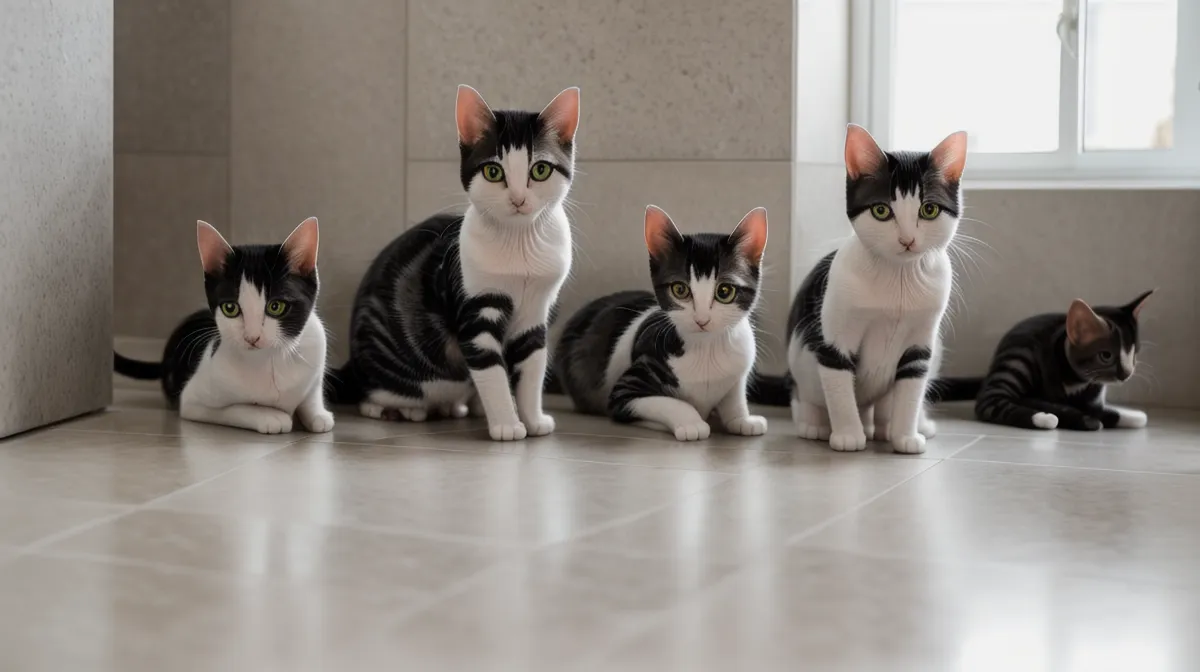 Combien de litières pour plusieurs chats faut-il dans un appartement ?