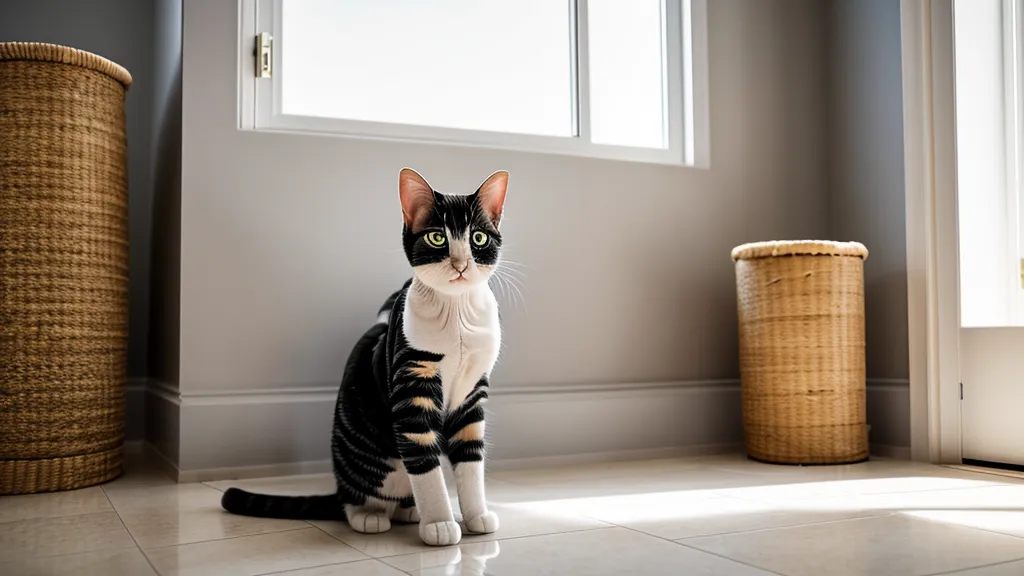 Chat qui gratte la porte la nuit : comprendre ce comportement pour retrouver un sommeil nocturne calme