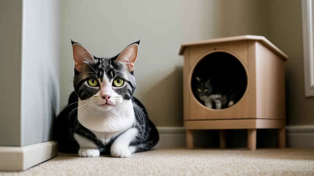 Salon de petit appartement sans odeur de chat grâce à un nettoyage enzymatique adapté