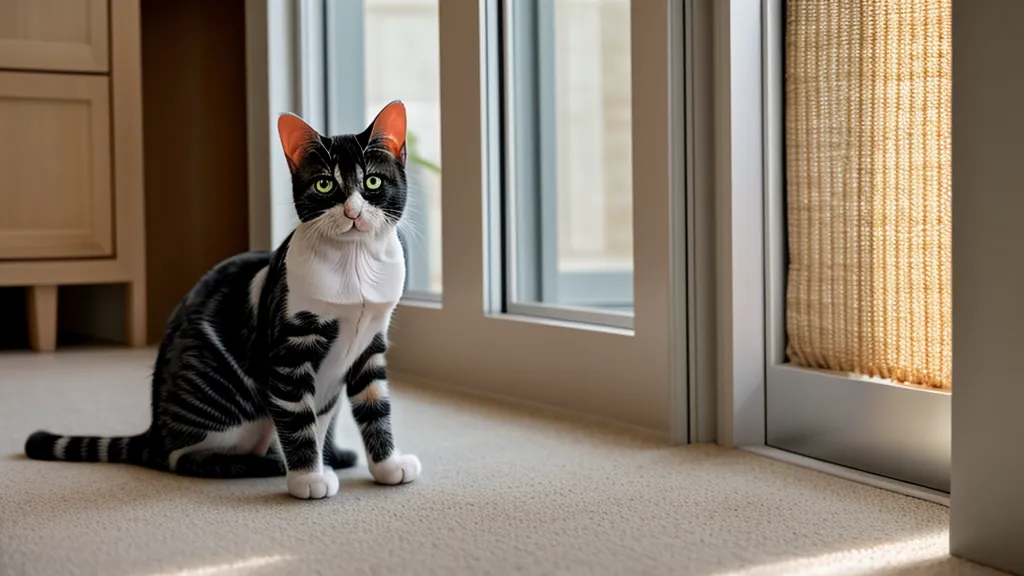 Solutions de litière : bac à litière installé dans un coin calme pour rassurer un chat stressé