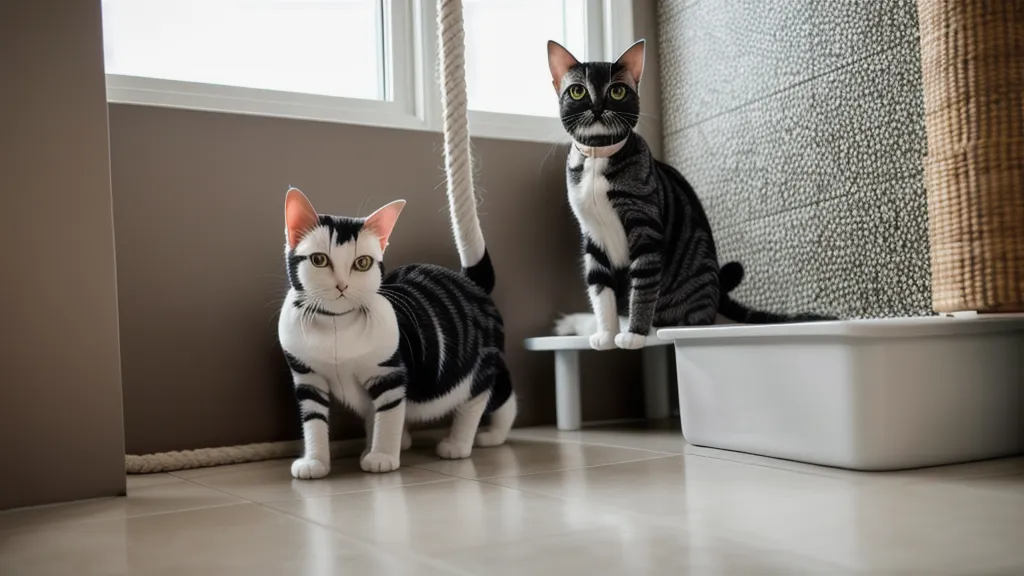 Chat griffant le tissu d'un canapé plutôt que son griffoir, un problème de comportement courant