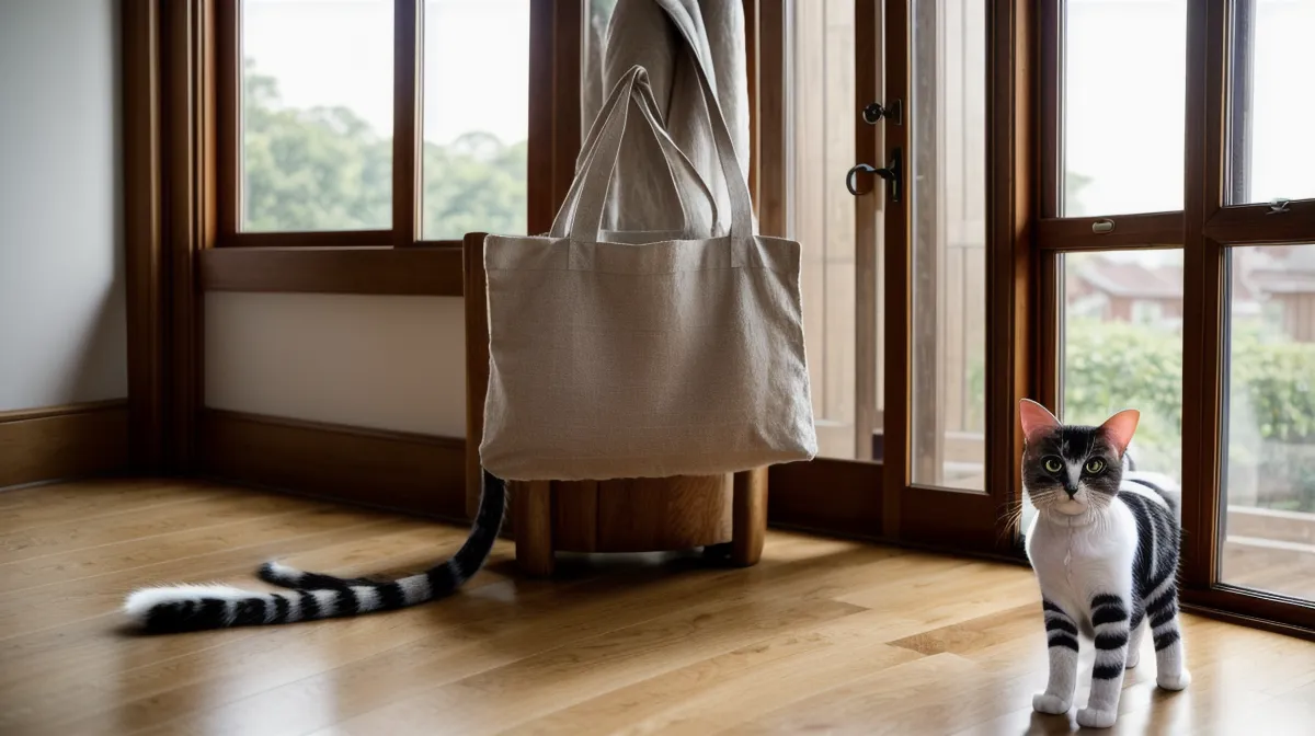 Pourquoi mon chat urine sur les sacs plastiques et comment l'arrêter